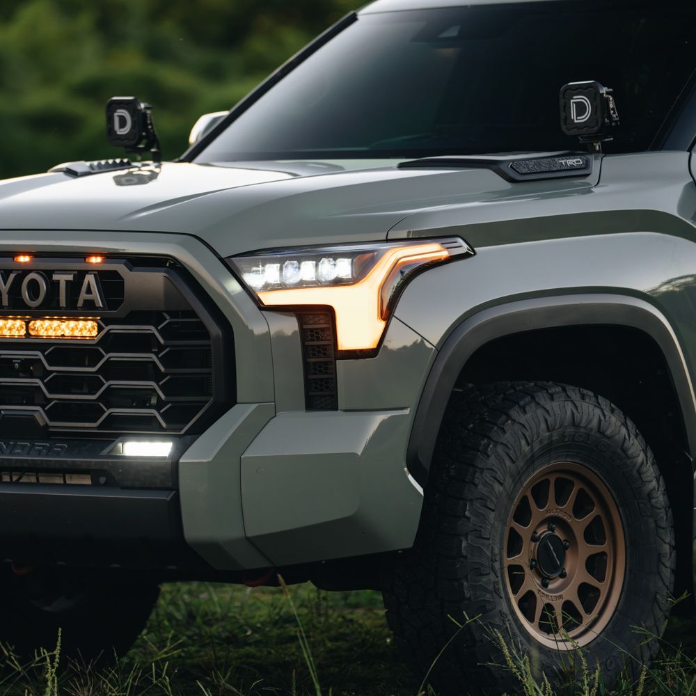 Form Lighting 2022-2026 Toyota Tundra Sequential LED Projector Headlights